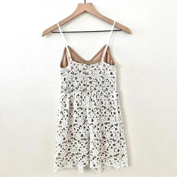 Love Fire Mini White Overlay Dress - Picture 2 of 9